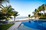 pool area with lounges